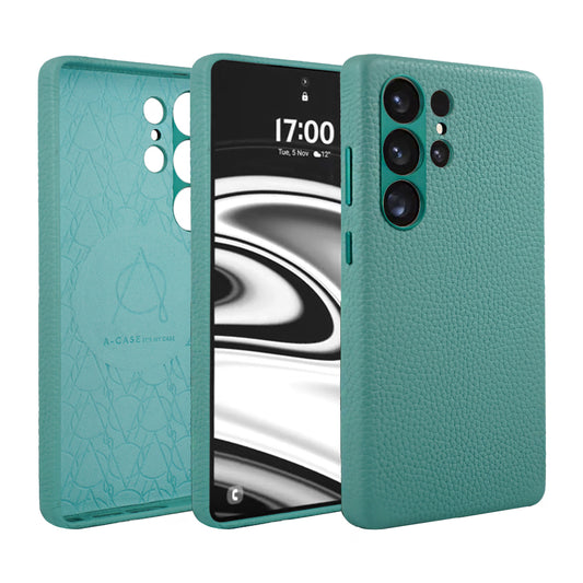 Amur Genuine Leather Case For S25 Ultra – Tiffany