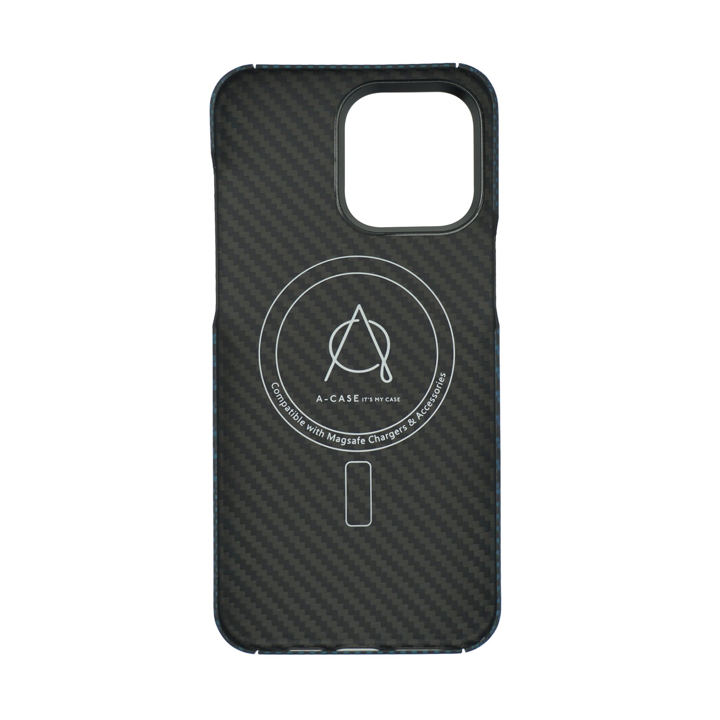 Zikzak Aramid Fiber Case For iPhone 15 Pro Max - Blue