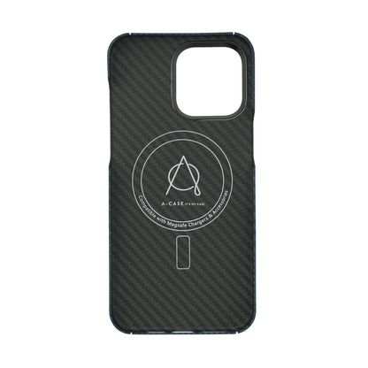 Zikzak Aramid Fiber Case For iPhone 15 Pro Max - Blue