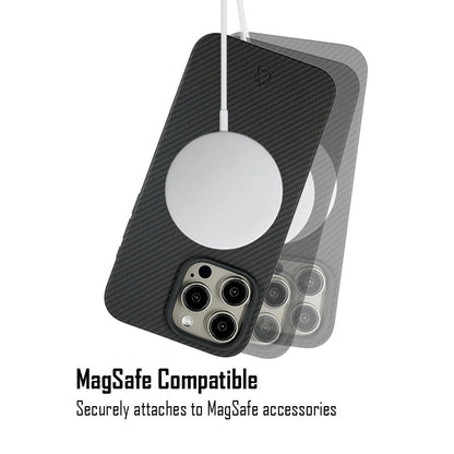 Savar Aramid Fiber Case For iPhone 15 Pro Max - 600D