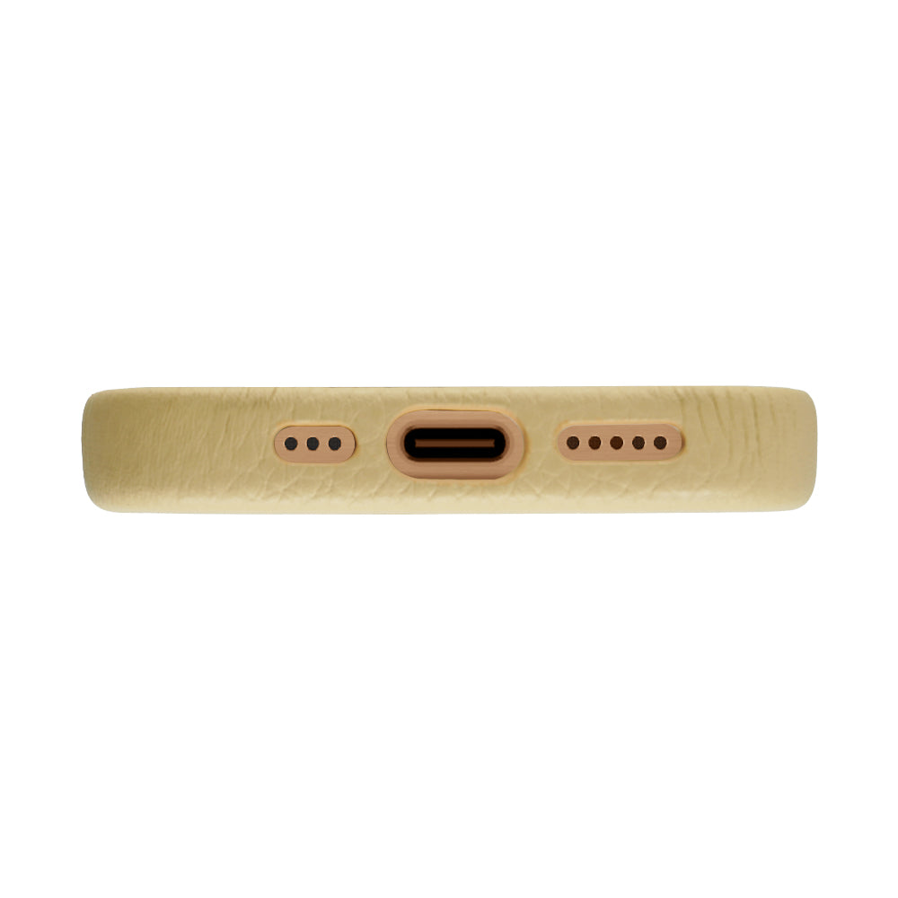Amur Leather Case For iPhone 16 Series – Beige