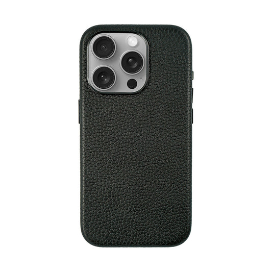 Amur Leather Case For iPhone 15 Series - Black