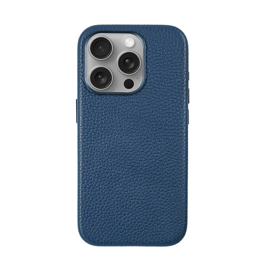 Amur Leather Case For iPhone 15 Series - Blue