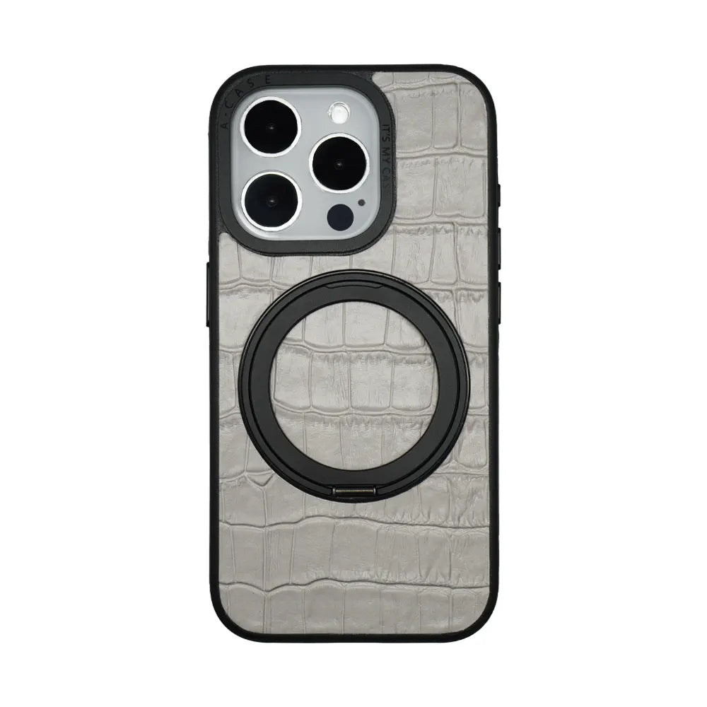 Javan Pro Series For iPhone 15 Pro Max Leather case - Black