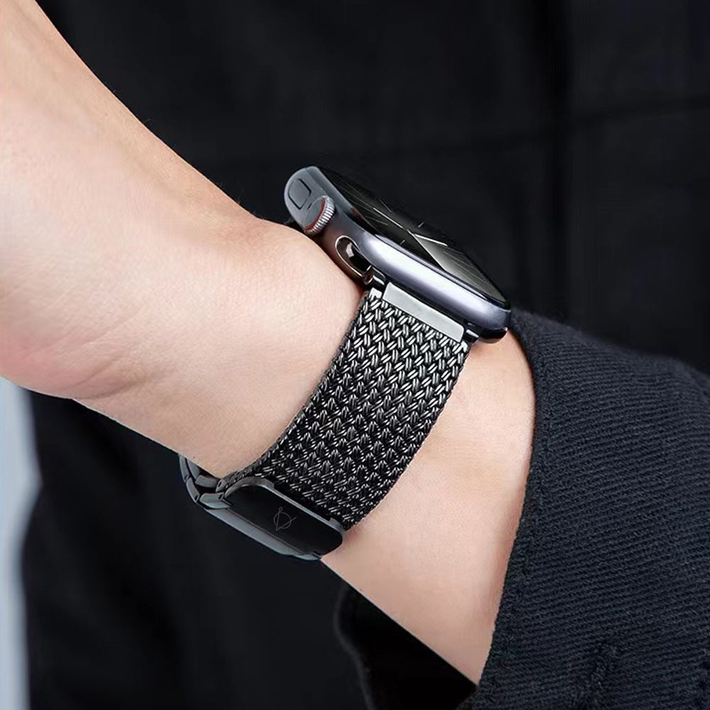 Hasir Apple Watch Magnetic steel Band - Black
