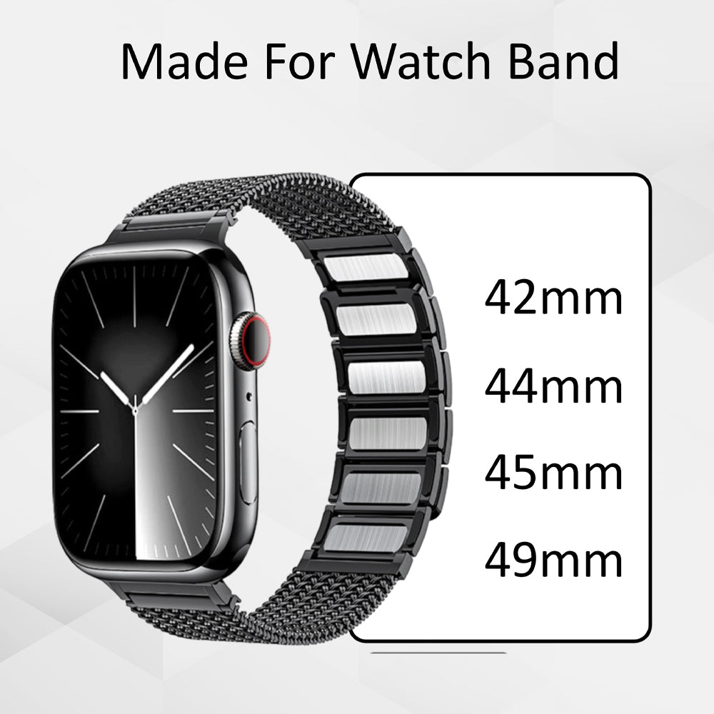 Hasir Apple Watch Magnetic steel Band - Black