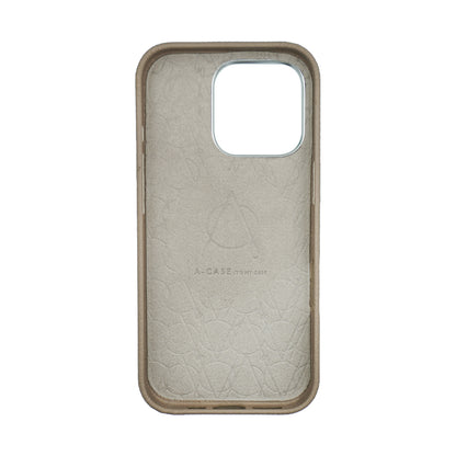 Amur Leather Case For iPhone 16 Series – Gray