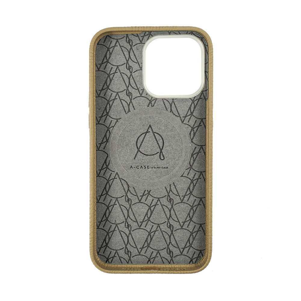 Amur Leather Case For iPhone 15 Series - Titanium