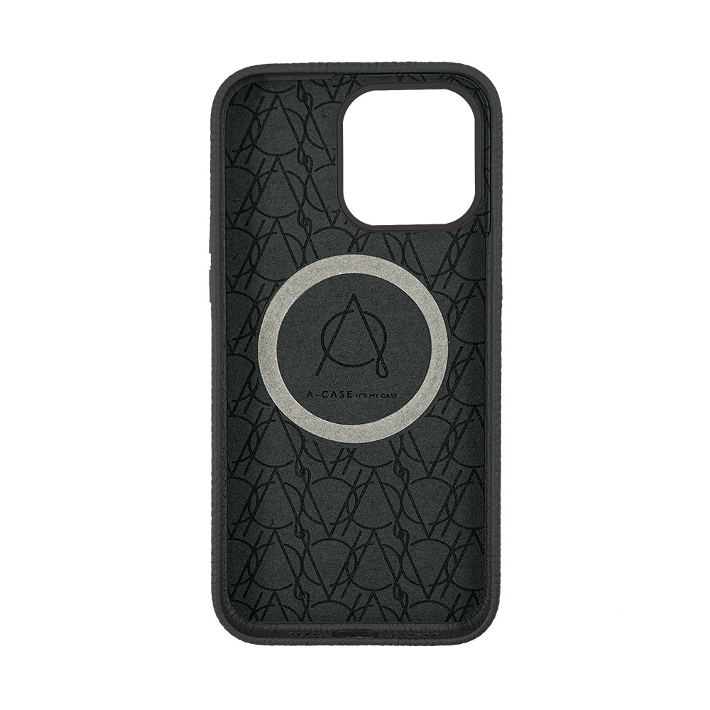 Amur Leather Case For iPhone 15 Series - Black