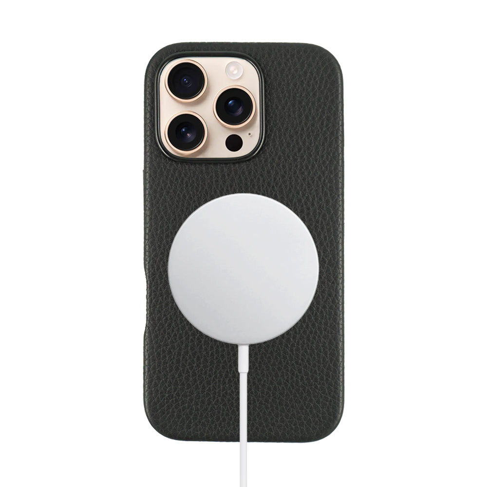 Amur Leather Case For iPhone 16 Series – Black