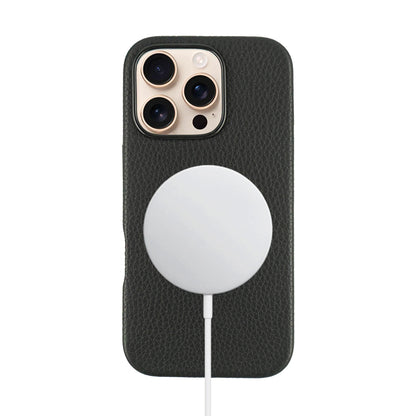 Amur Leather Case For iPhone 16 Series – Black