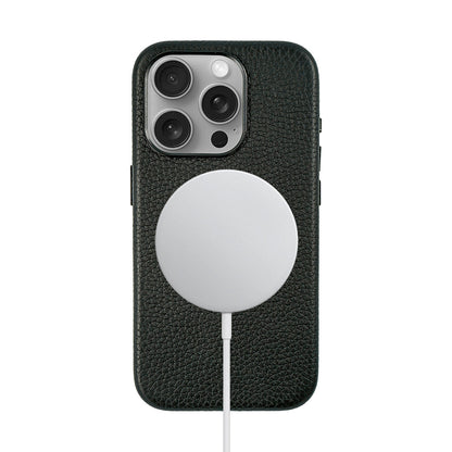 Amur Leather Case For iPhone 15 Series - Black