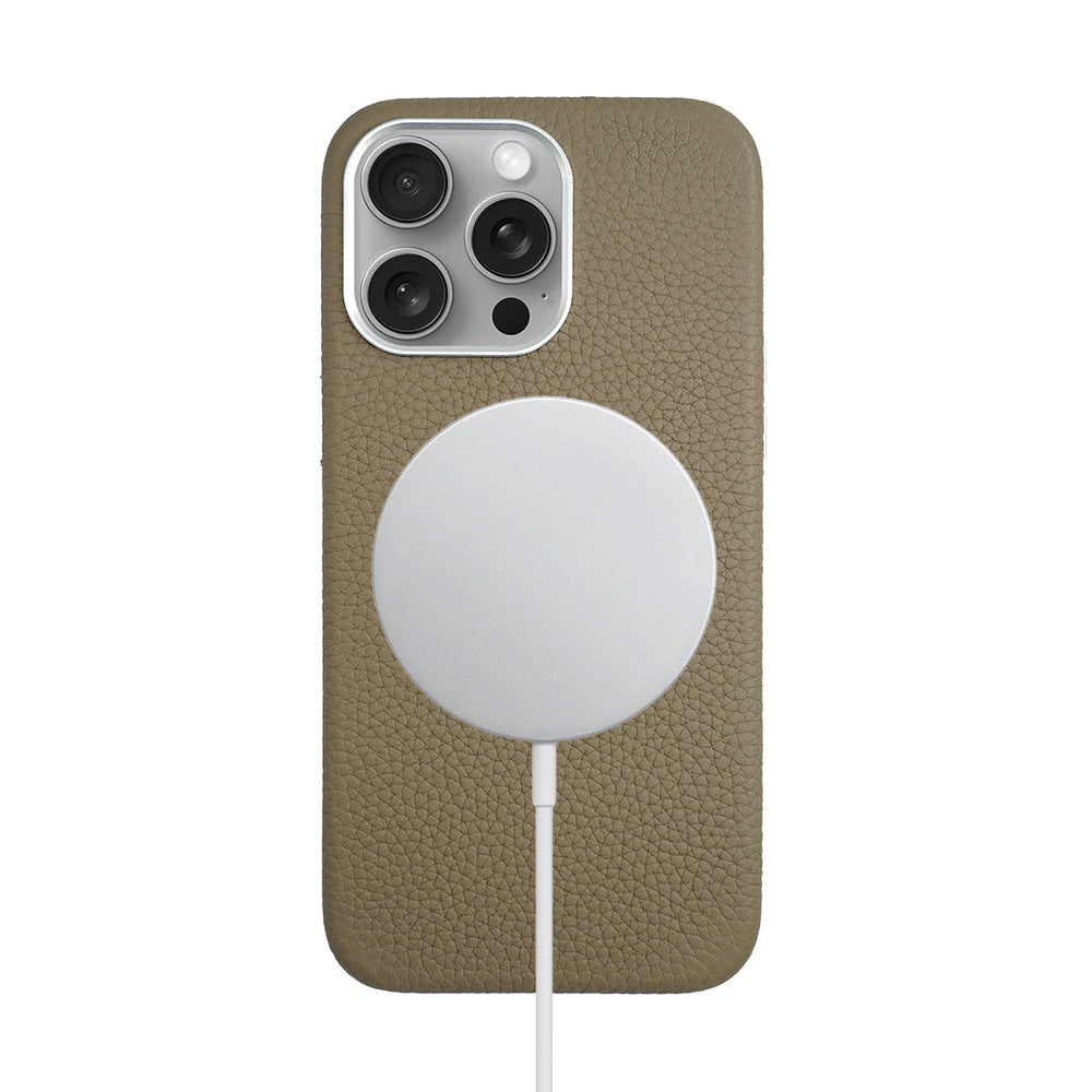 Amur Leather Case For iPhone 15 Series - Titanium