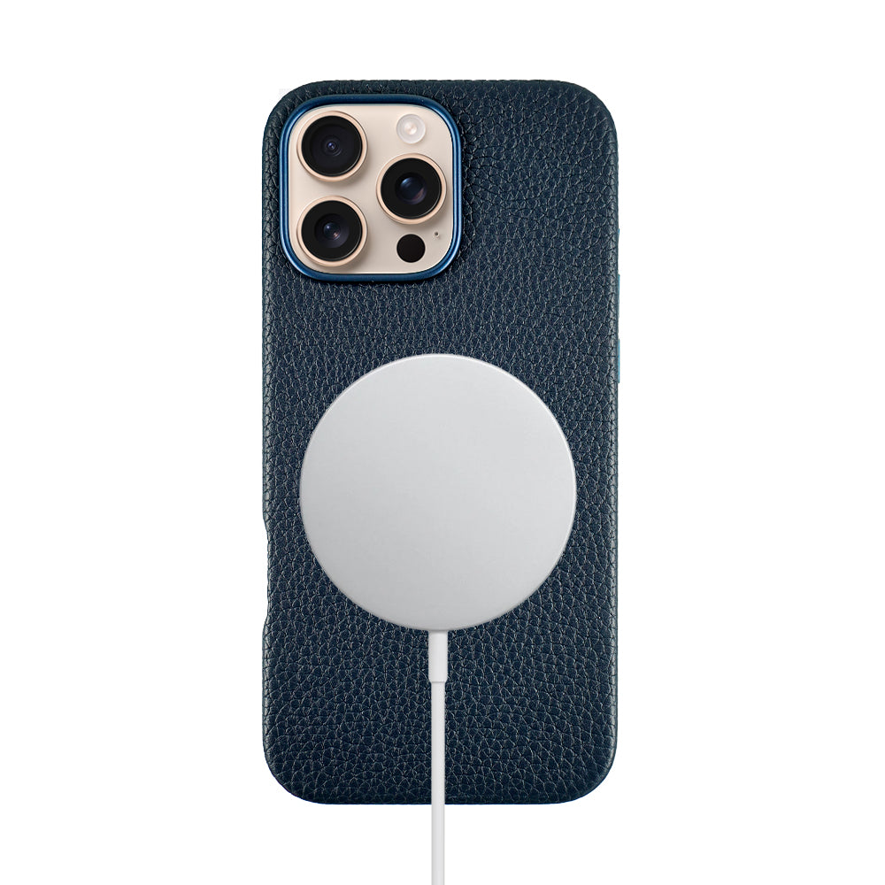 Amur Leather Case For iPhone 16 Series – Blue