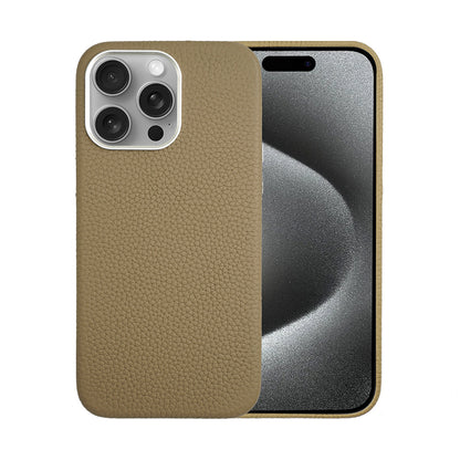 Amur Leather Case For iPhone 15 Series - Titanium