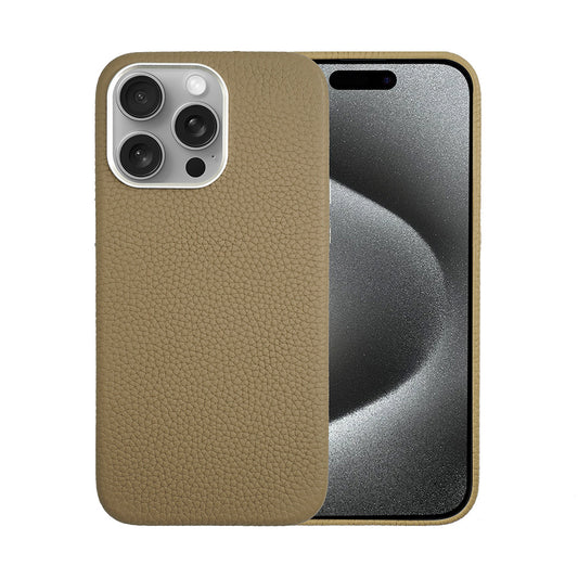 Amur Leather Case For iPhone 15 Series - Titanium