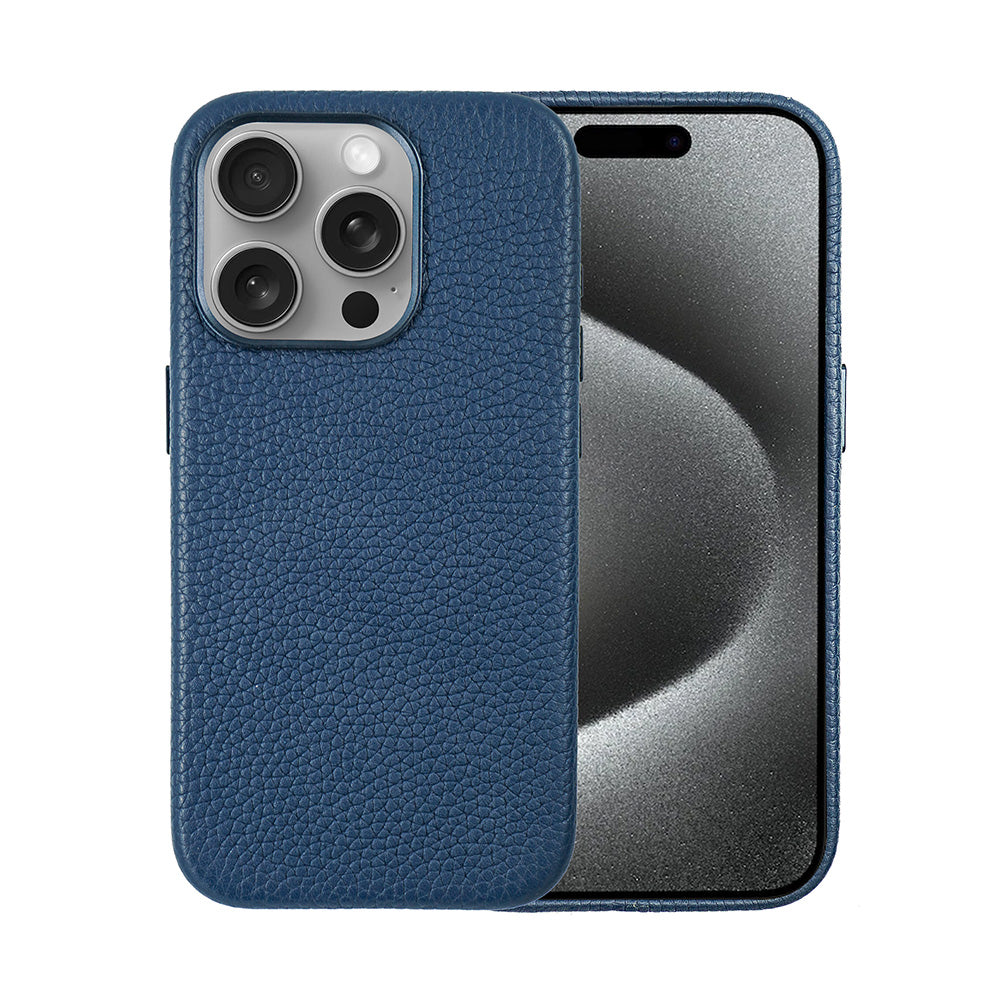 Amur Leather Case For iPhone 15 Series - Orange