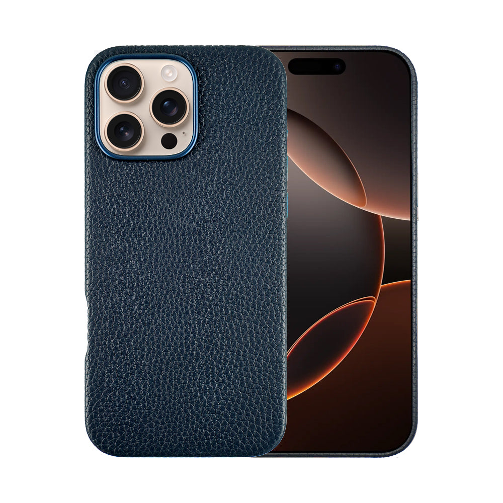 Amur Leather Case For iPhone 16 Series – Gray