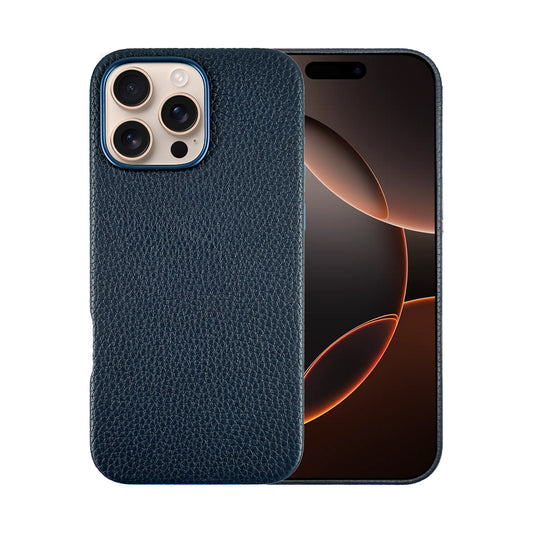 Amur Leather Case For iPhone 16 Series – Blue