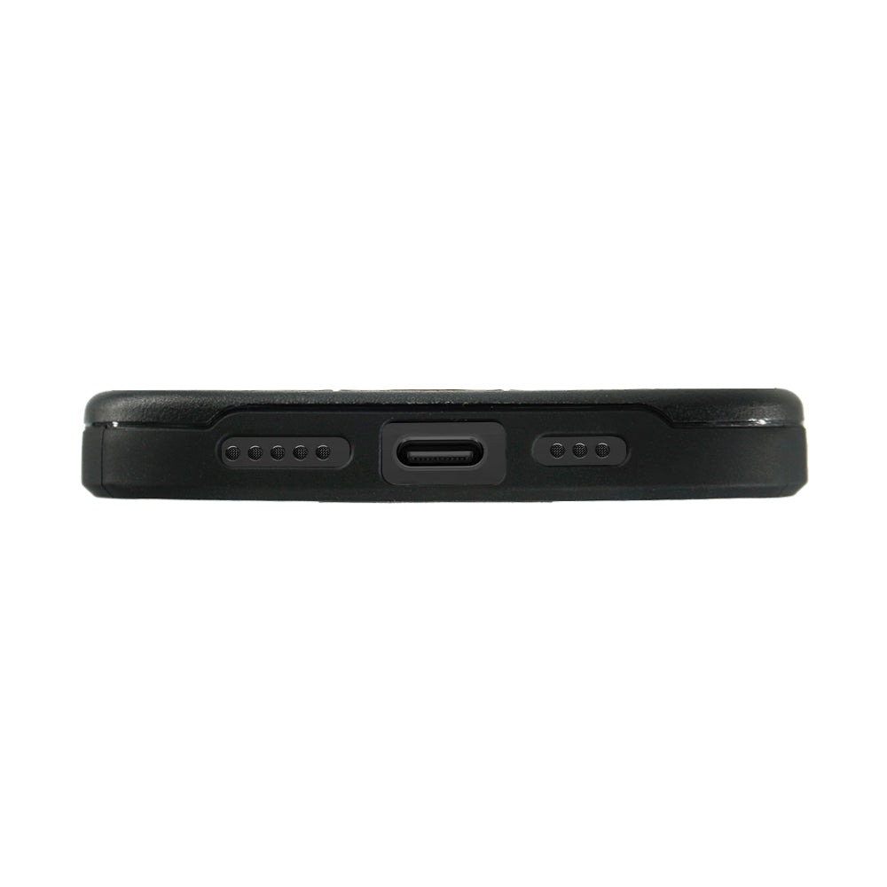 Javan Leather Case For iPhone 15 Series - Gray