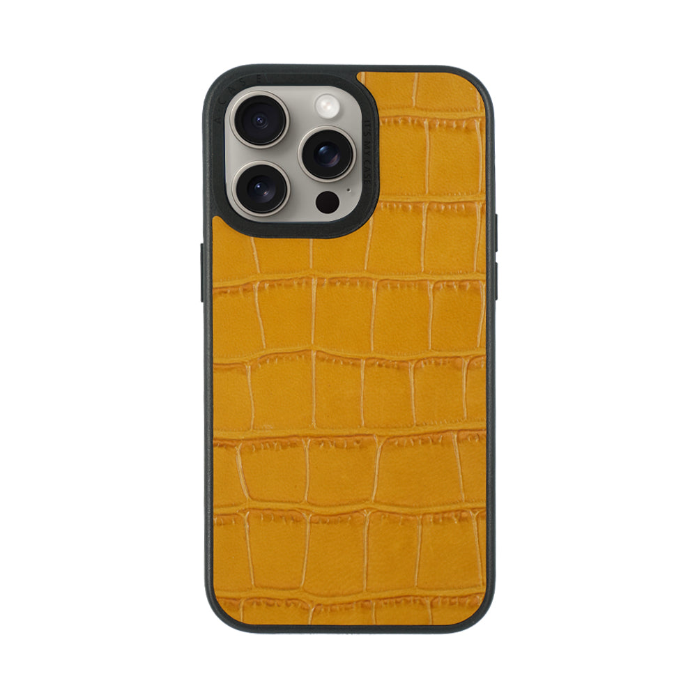 Javan Leather Case For iPhone 15 Series - Brown
