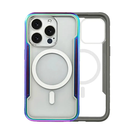 Asker Case For iPhone 15 Pro Max - Rainbow