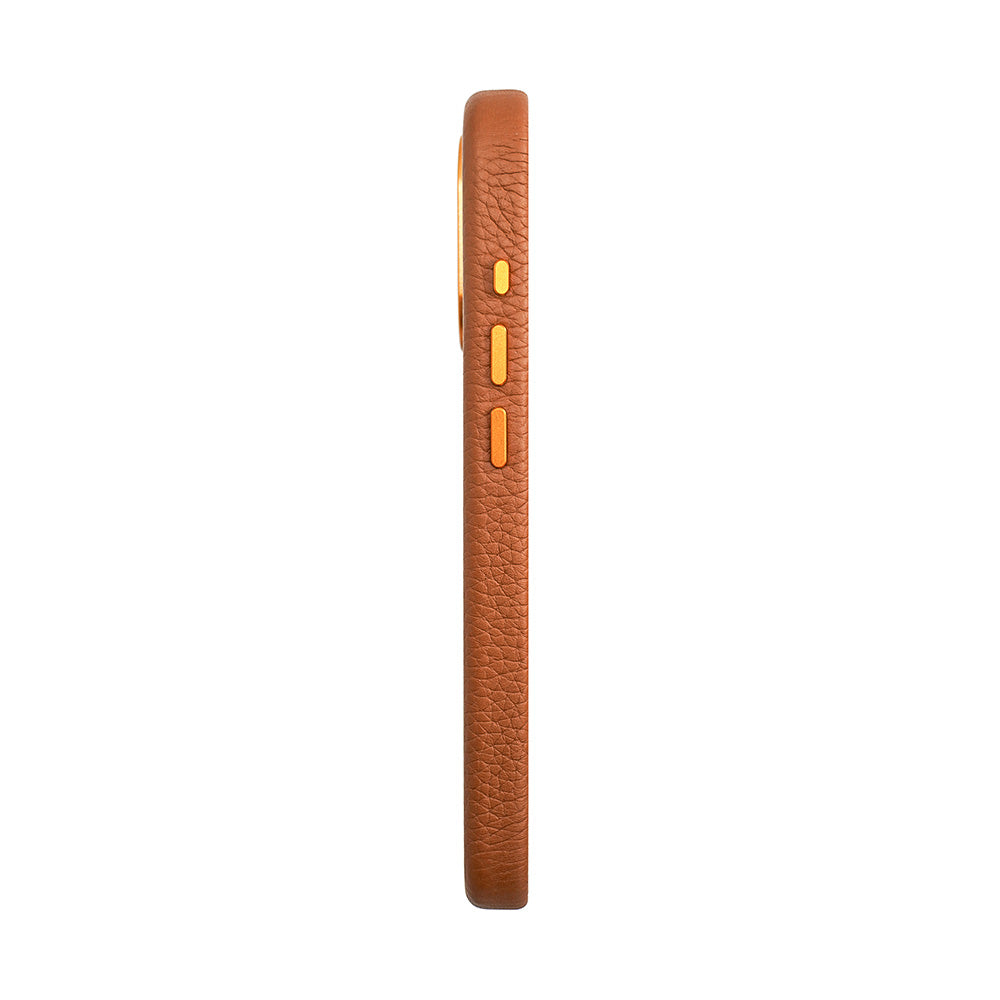 Amur Leather Case For iPhone 15 Series - Brown