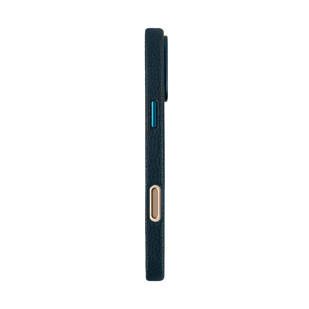 Amur Leather Case For iPhone 16 Series – Blue