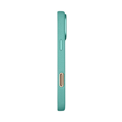 Amur Pro Leather Case For iPhone 16 Series-Tiffany/Brown