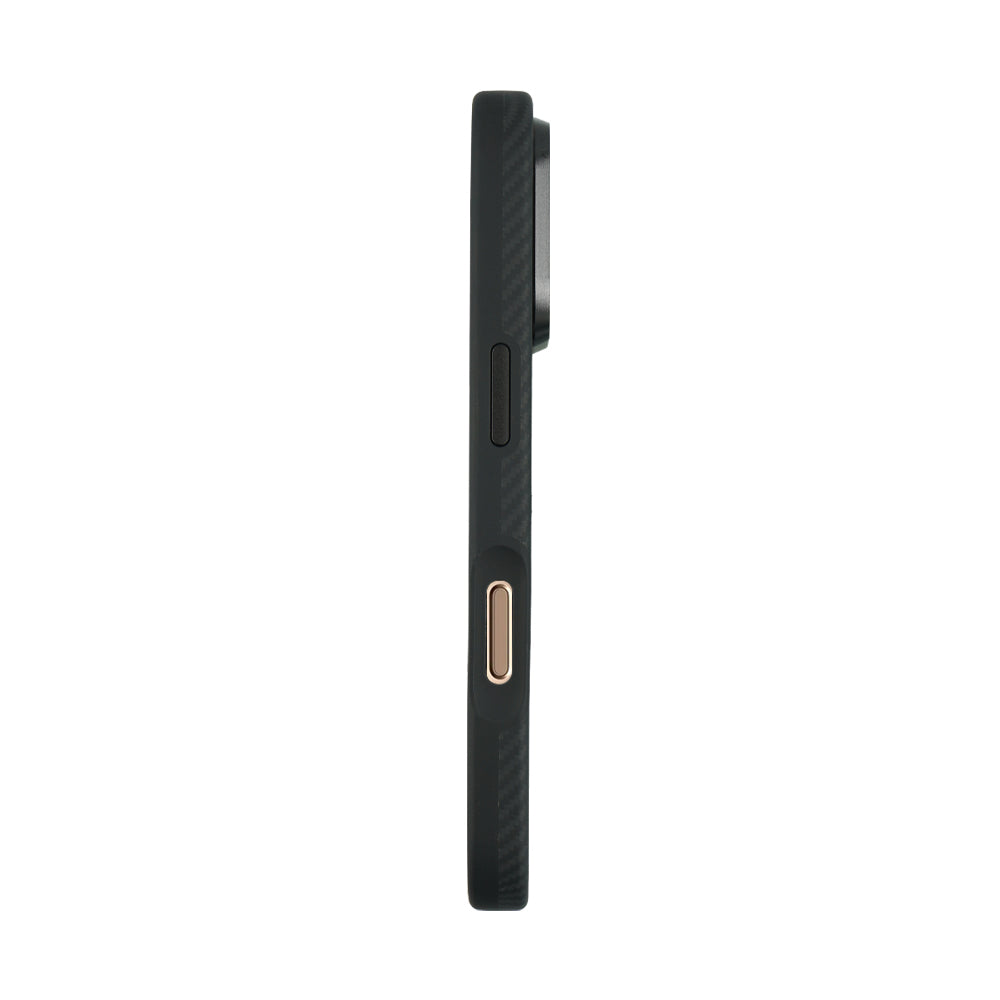 Savar 600D Aramid Fiber Case For iPhone 16 Pro-Black