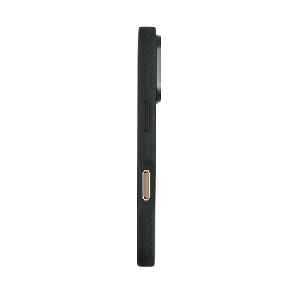 Savar 600D Aramid Fiber Case For iPhone 16 Pro-Black