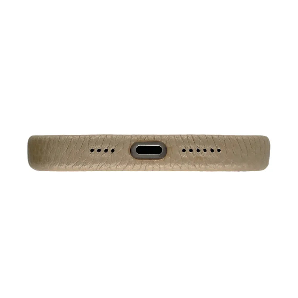 Amur Leather Case For iPhone 15 Series - Titanium