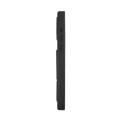 Tank Vegan Leather Case For iPhone 15 Pro Max - Black