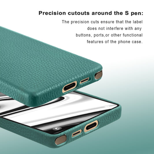 Amur Genuine Leather Case For S25 Ultra – Tiffany