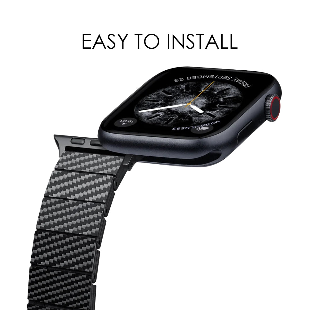 kavar Apple Watch Carbon Fiber Band